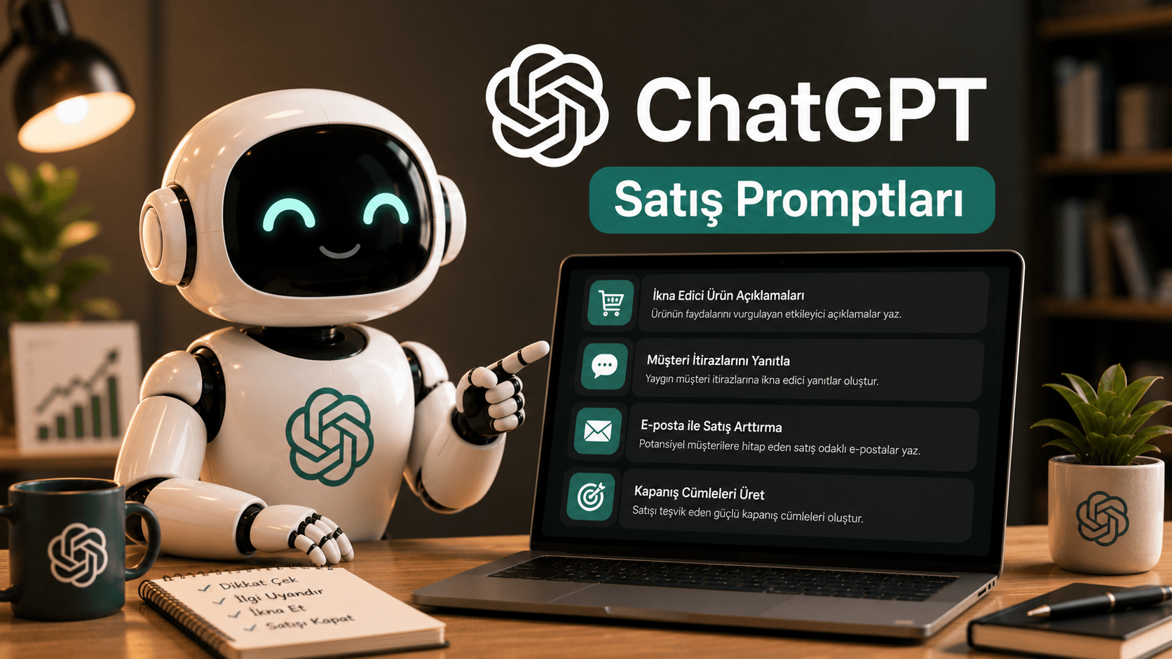 OpenAI’nin Ücretsiz Satış Prompt Paketi:  (2026)