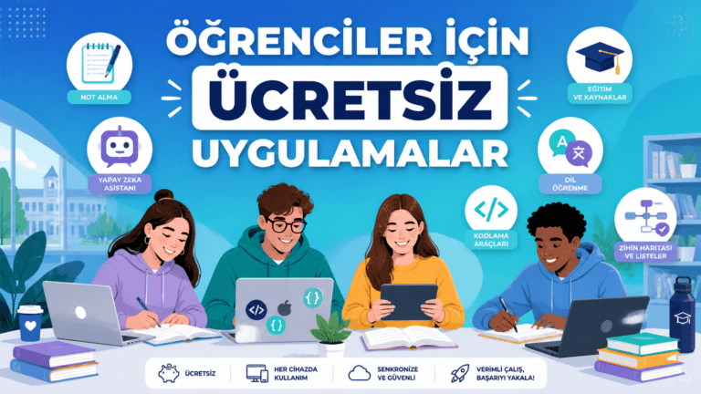 Öğrencilere Ücretsiz Uygulamalar: 2026 Güncel Yapay Zeka Rehberi