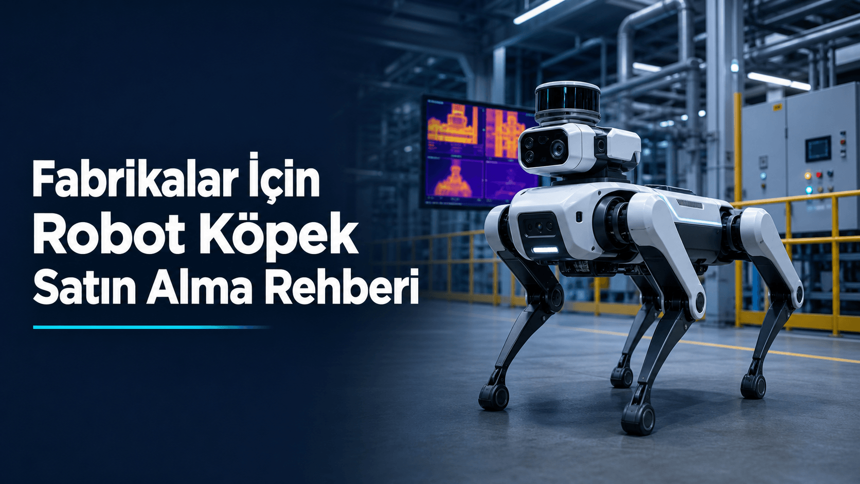 Endüstriyel Robot Köpekler Fabrikalarda ve Enerji Tesislerinde Ne İşe Yarar?