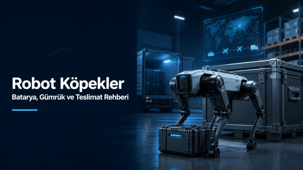Türkiye’de Robot Köpek Satın Alırken Gümrük, Batarya, Teslimat ve Teknik Destek Rehberi