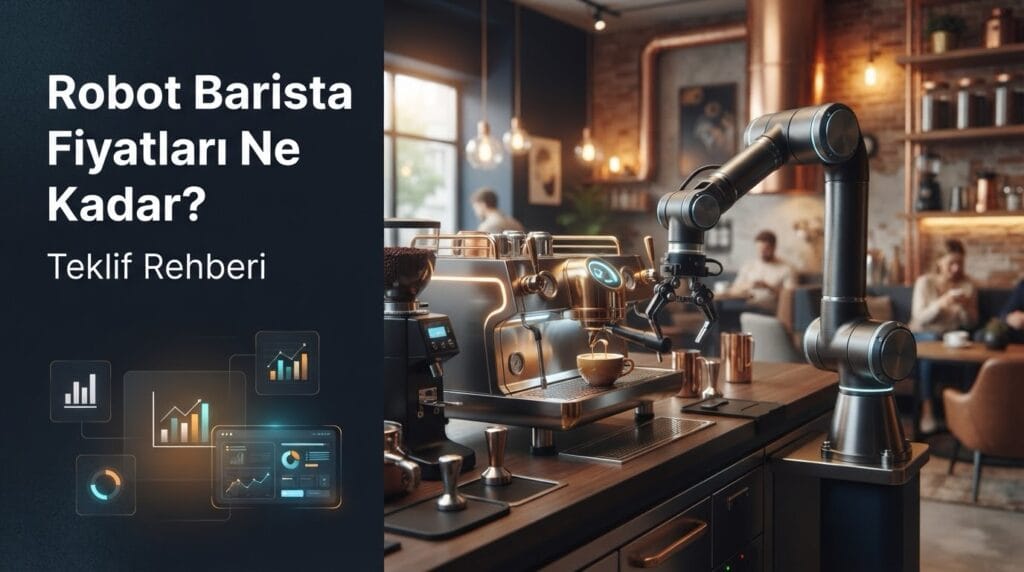 Robot barista fiyat ve maliyet karşılaştırma teklifi