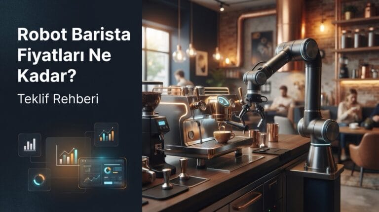 Robot barista fiyat ve maliyet karşılaştırma teklifi