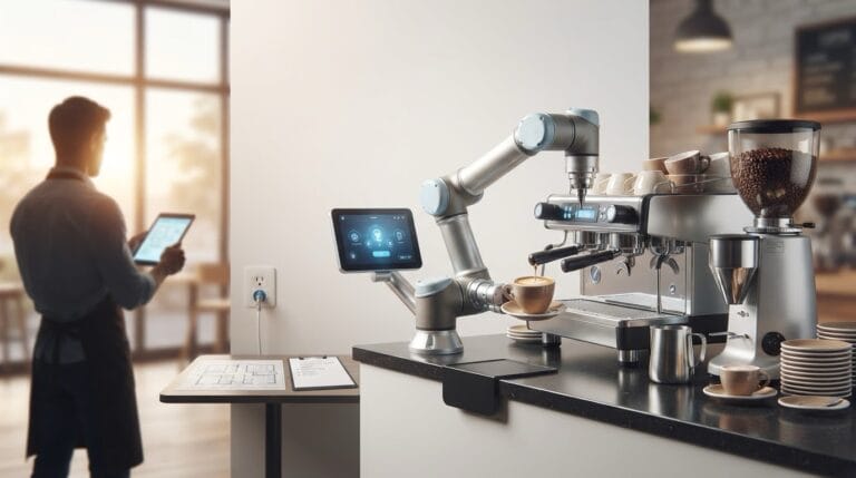 Kafe için robot barista satın alma kontrol listesi
