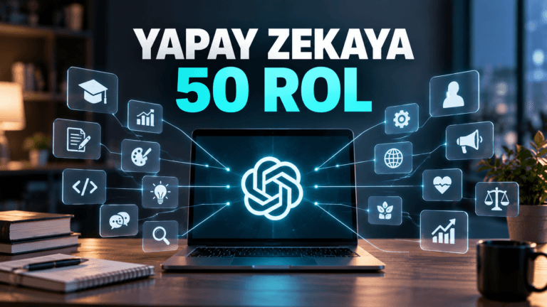Yapay zekaya verebileceğiniz 50 rol için hazır promptlar