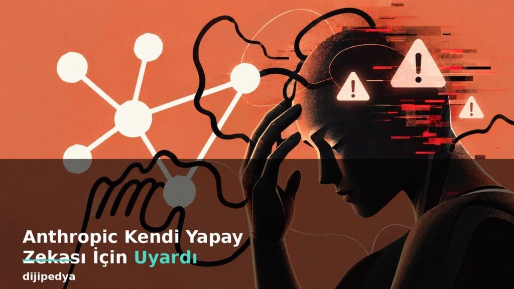 Anthropic IPO varolussal risk uyarisi haberi kapak gorseli, endiseli bir siluet ve uyari isaretleri
