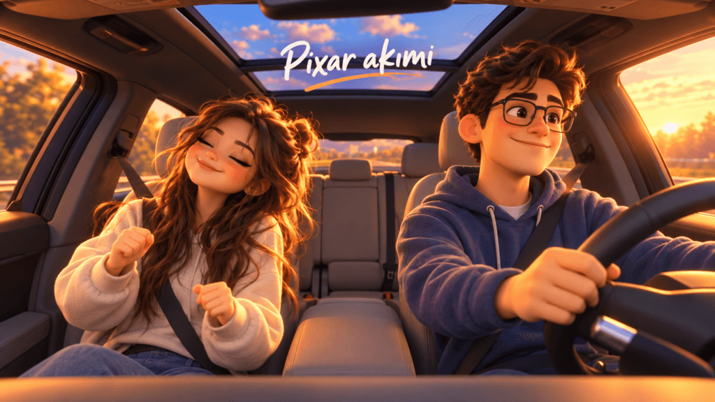 Pixar 3D Arabada Şarkı Söyleme Akımı Nasıl Yapılır? CapCut ve Yapay Zeka ile Adım Adım (2026)