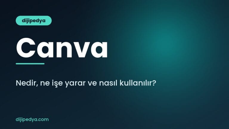 Canva nedir, ne işe yarar ve nasıl kullanılır rehberi kapak görseli