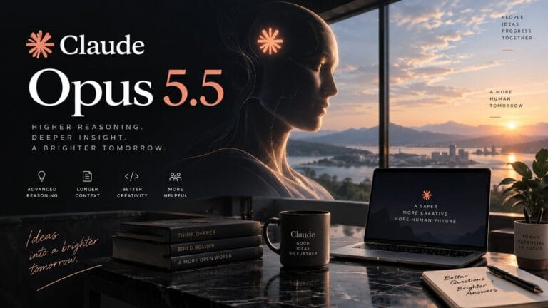 Anthropic'in yeni yapay zeka modeli Claude Opus 5.5 tanıtım görseli
