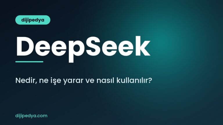 DeepSeek nedir, ne işe yarar ve nasıl kullanılır rehberi kapak görseli