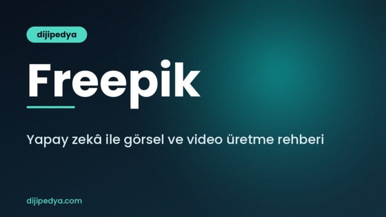 Freepik nedir ve yapay zekâ ile görsel üretme rehberi kapak görseli