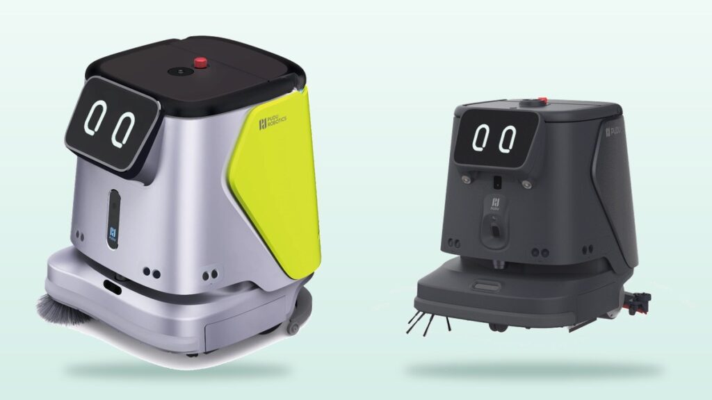 PUDU CC1 ve CC1 Pro ticari temizlik robotları