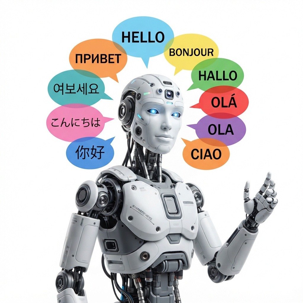 RoboLingua ile Türkçe dahil çok dilli konuşan robot