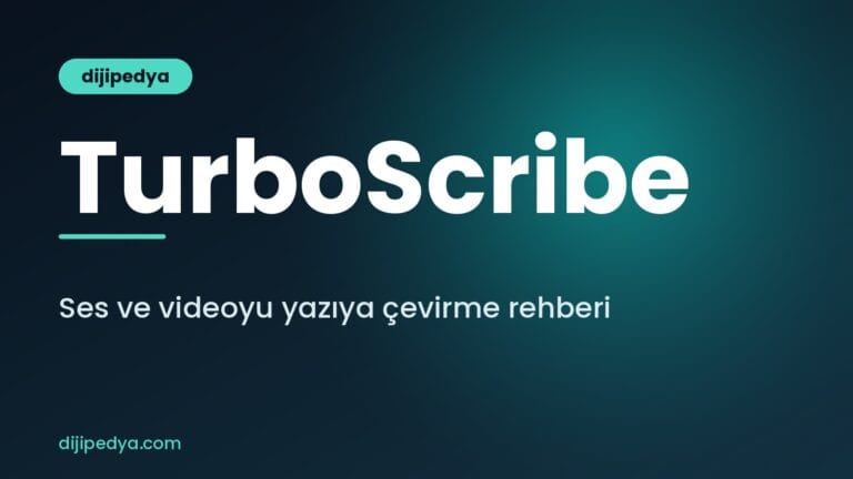TurboScribe nedir ve sesi yazıya çevirme rehberi kapak görseli