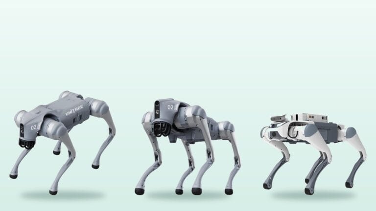 Unitree Go2 Air, Go2 Pro and Deep Robotics Lite3 Pro robot dogs compared