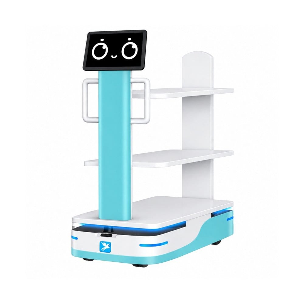 Alpha Robotics Panda E multi-layer hospital delivery robot