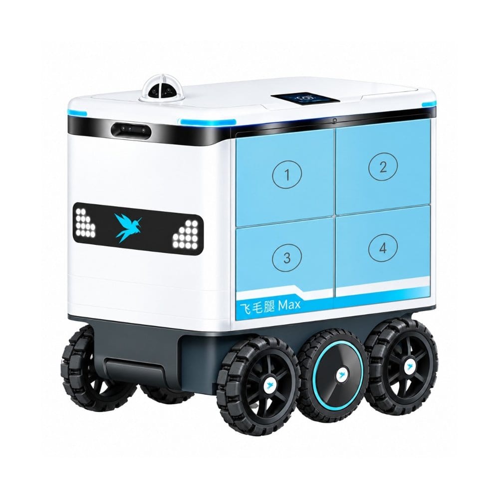 Alpha Robotics SpeedyBot Max Medical delivery robot
