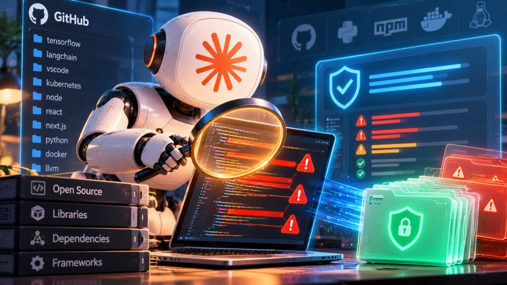 Anthropic OSS Scanner: Claude robotu açık kaynak kodda güvenlik açıklarını büyüteçle tarıyor