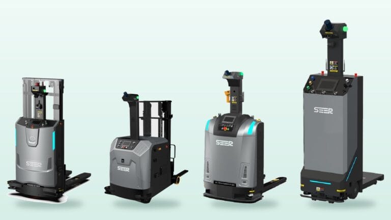 SEER autonomous forklifts and pallet trucks