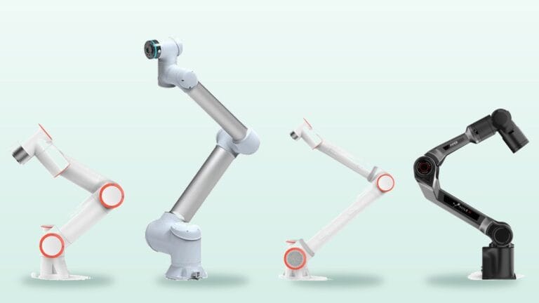 Collaborative robot arms from Fairino, SIASUN and AgileX