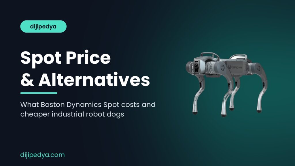 Boston Dynamics Spot price and alternatives cover