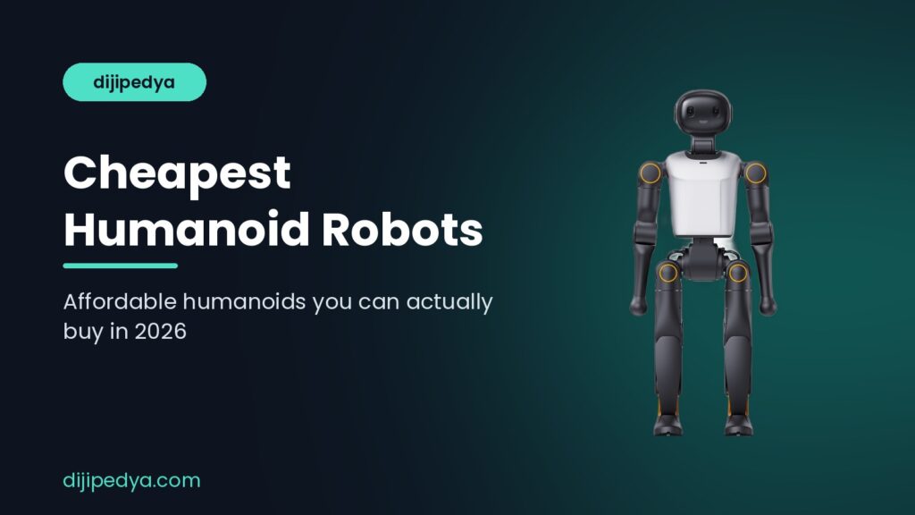 Cheapest humanoid robots cover with Booster K1