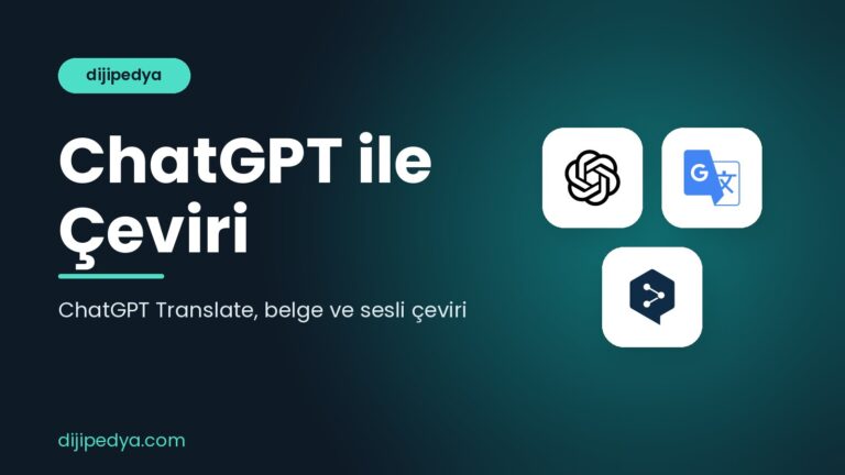 ChatGPT ile Çeviri