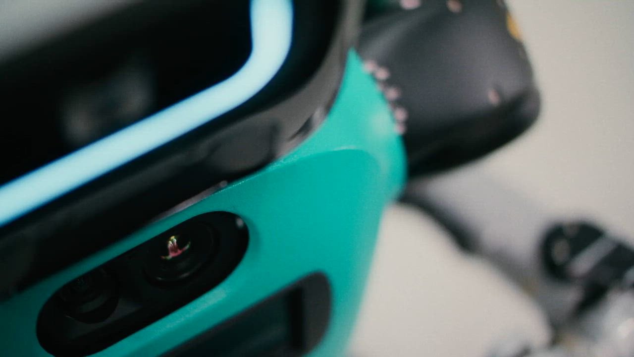 Agility Digit 5 robotunun kafa ve kamera bölümüne yakın çekim