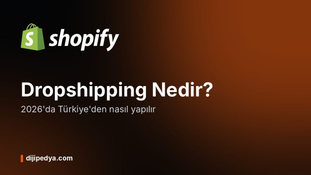 Dropshipping nedir, Türkiye'den nasıl yapılır