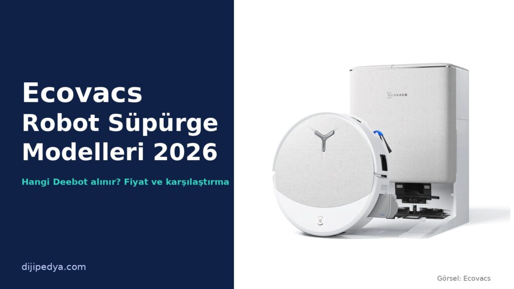 Ecovacs Deebot T90 Pro Omni robot süpürge ve istasyonu, Ecovacs Robot Süpürge Modelleri kapak görseli