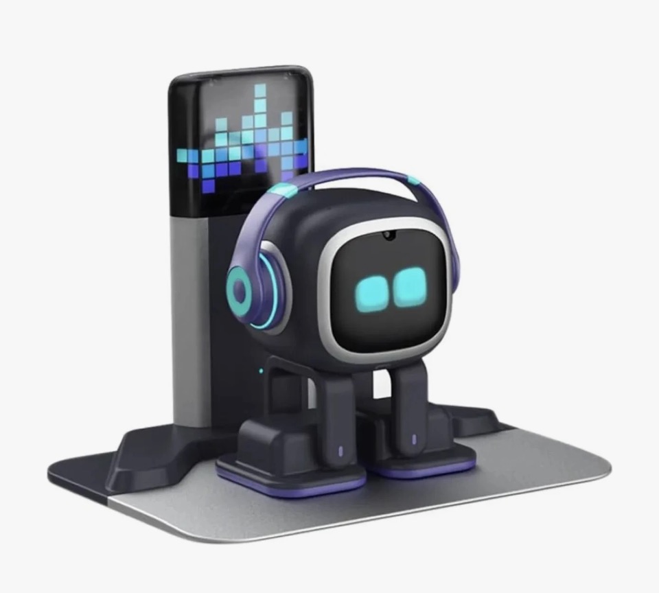EMO Go Home robot ve şarj istasyonu