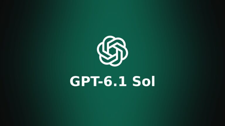 OpenAI logosu ve GPT-6.1 Sol yazısı