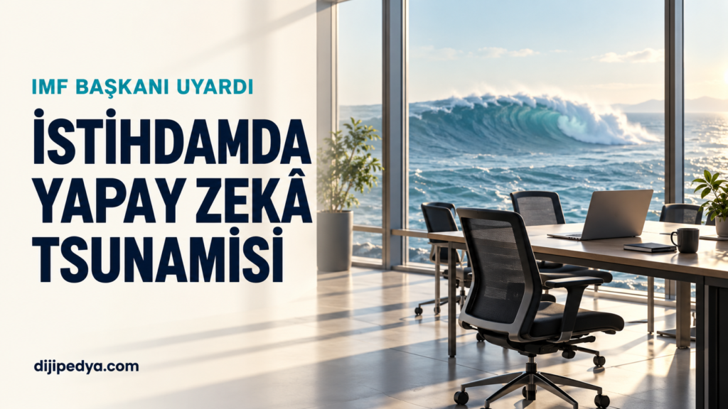 IMF Başkanı Georgieva yapay zeka istihdam uyarısı temsili kapak görseli