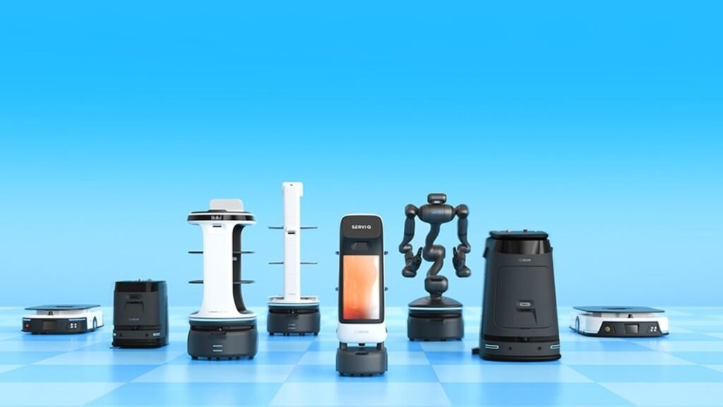 LG hizmet robotları ailesi