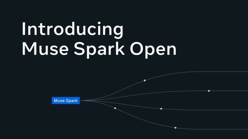 Meta Muse Spark Open tanıtım görseli