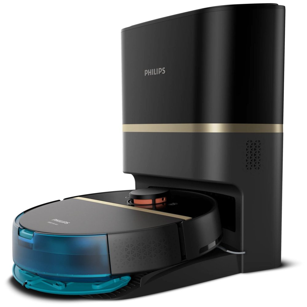 Philips HomeRun 7000 serisi XU7100 robot süpürge ve otomatik toz boşaltma istasyonu