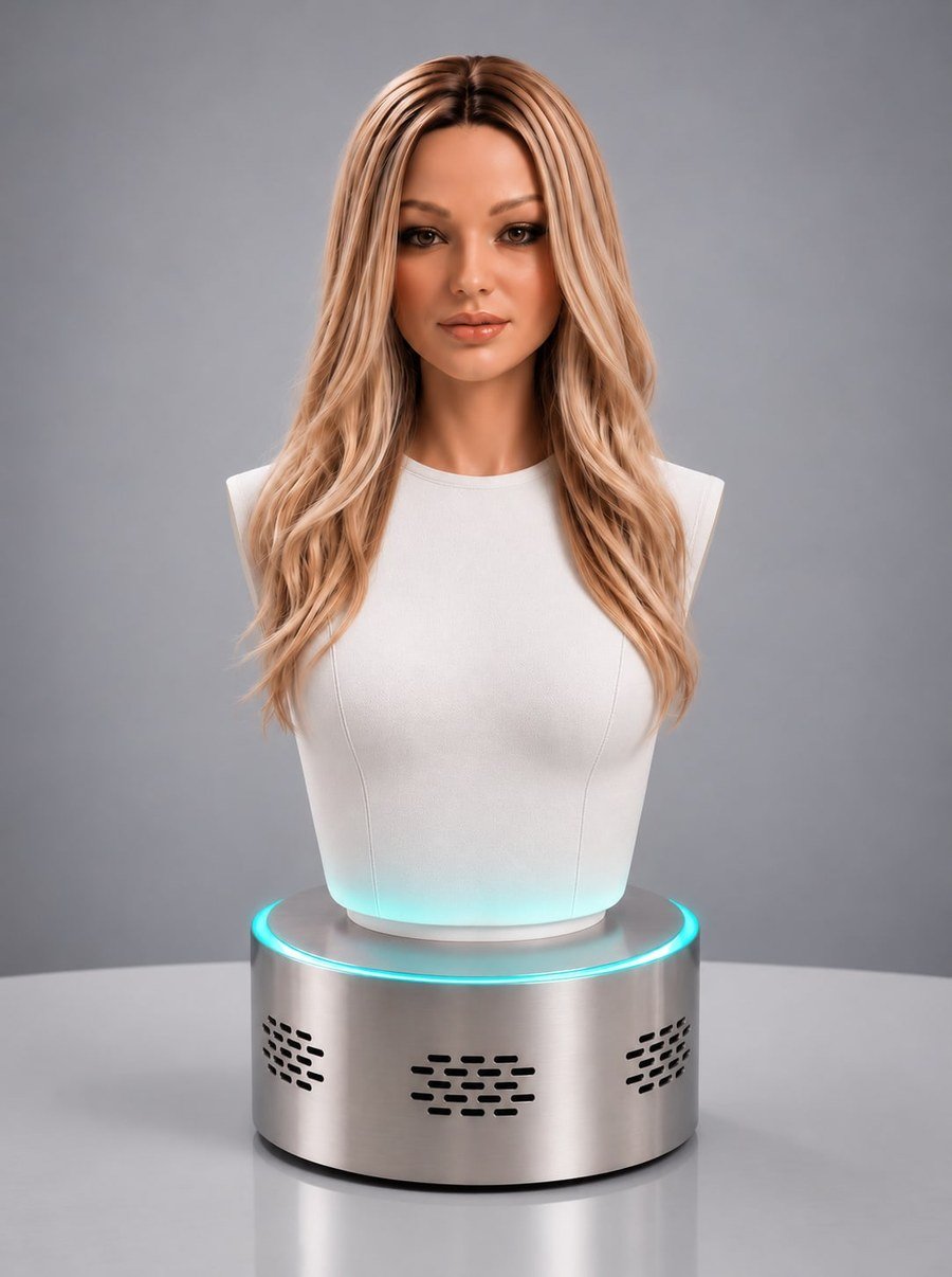 Realbotix Echo Tabletop Aria masaüstü robot
