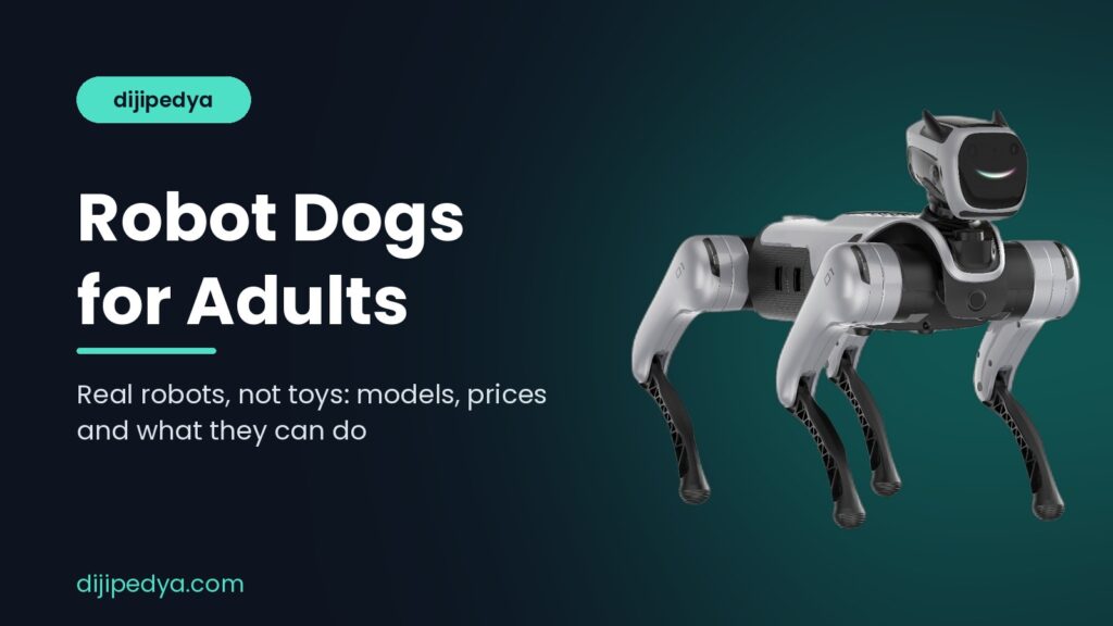 Robot dogs for adults cover with MagicLab MagicDog