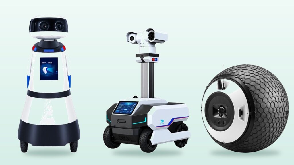 Security patrol robots