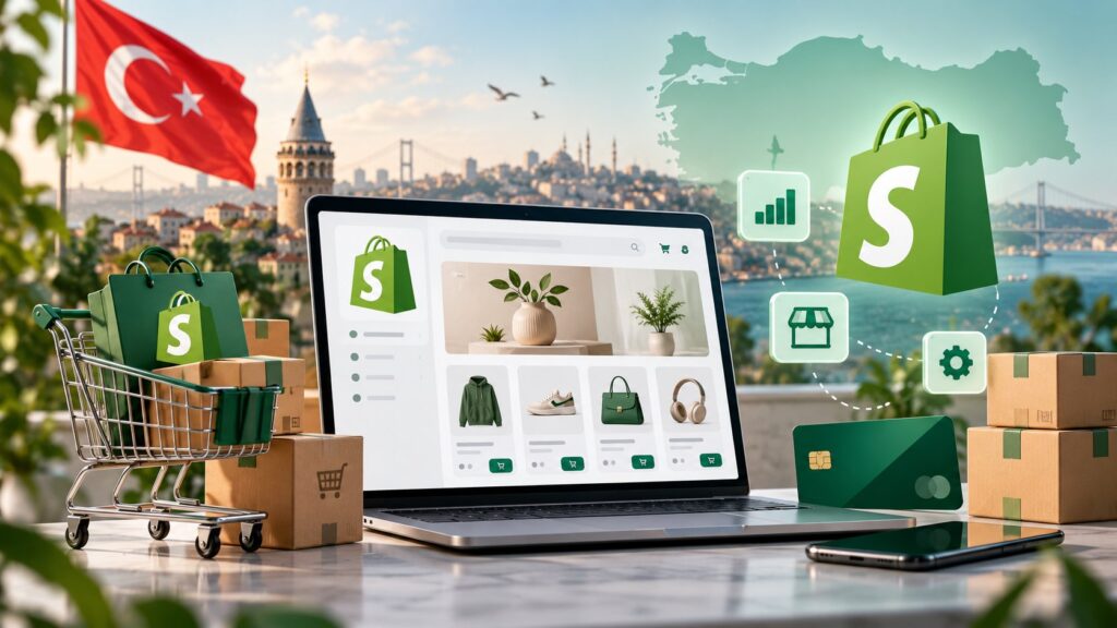 Shopify nedir, Türkiye'de Shopify ile online mağaza kurma