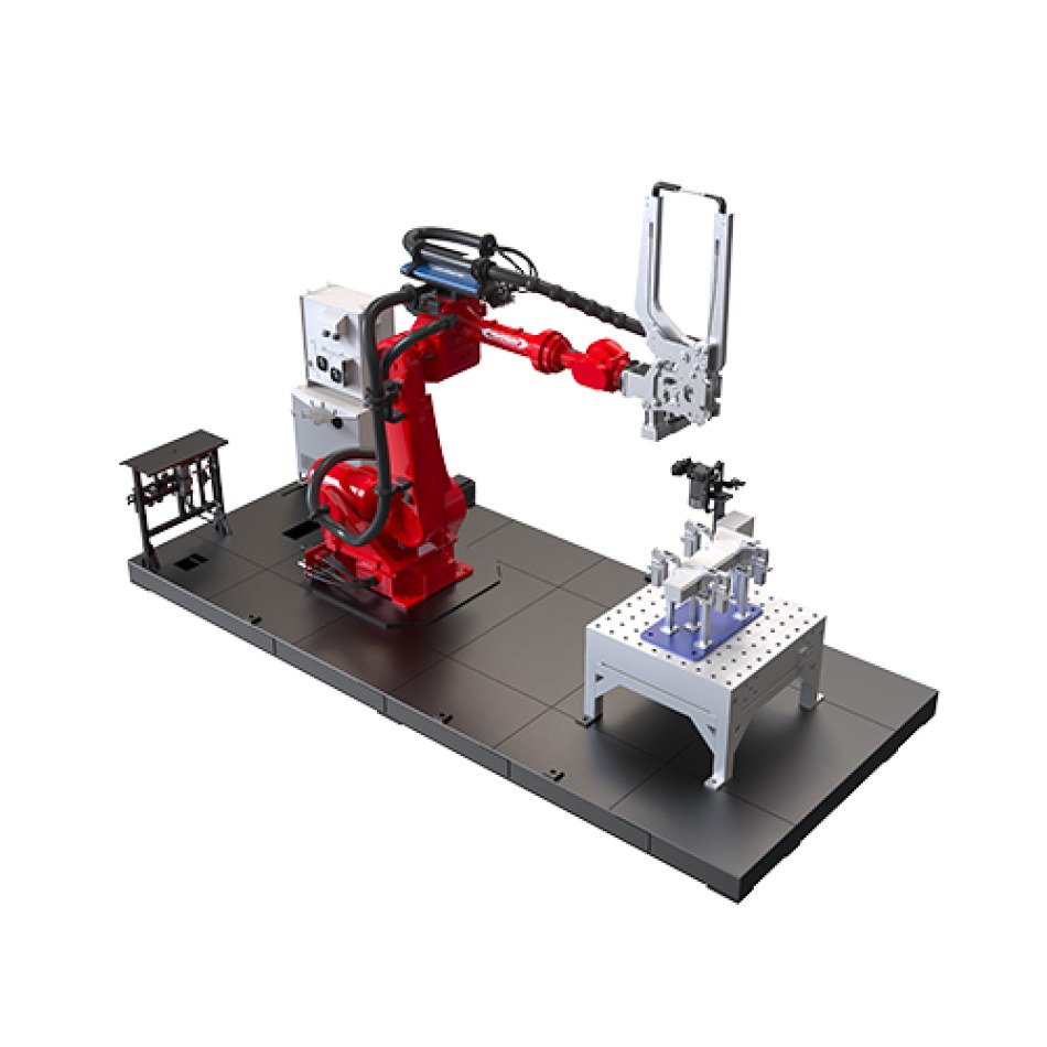SIASUN spot welding robot cell