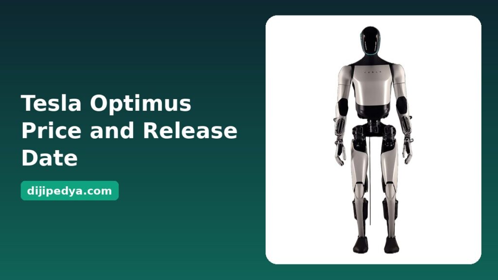 Tesla Optimus humanoid robot price and release date