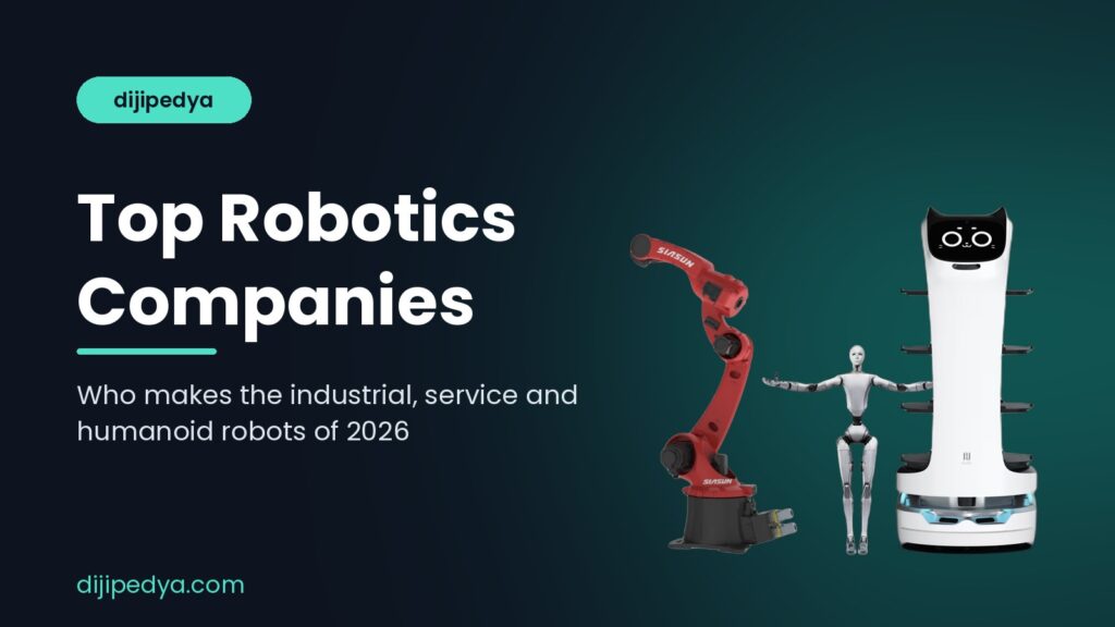 Top robotics companies cover