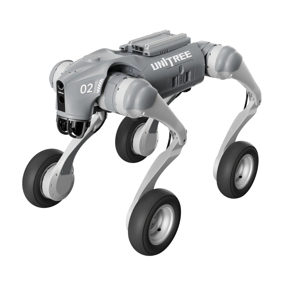 Unitree Go2-W wheeled quadruped robot dog