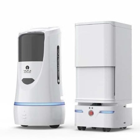 Yunji RUN hotel delivery robot